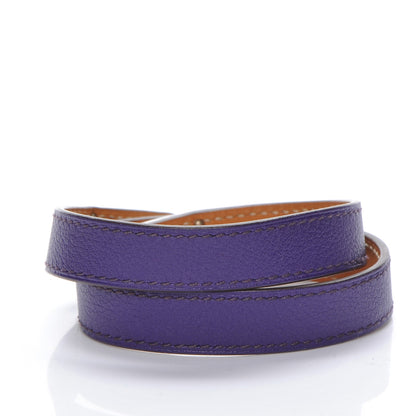 Hermes Swift Kelly Double Tour Bracelet M Iris 3 of 7