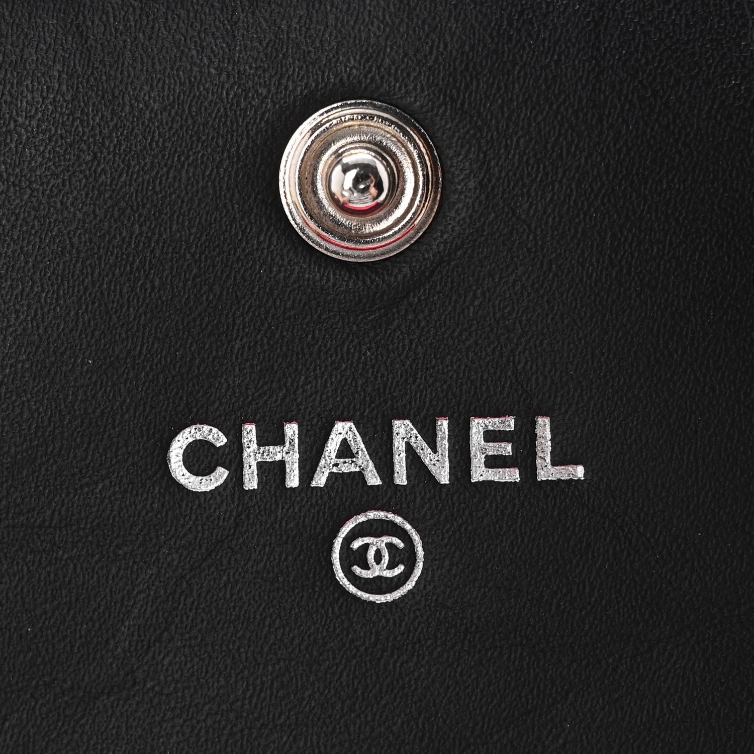 Chanel Calfskin Quilted Cambon Gusset Flap Wallet Black 6 of 18