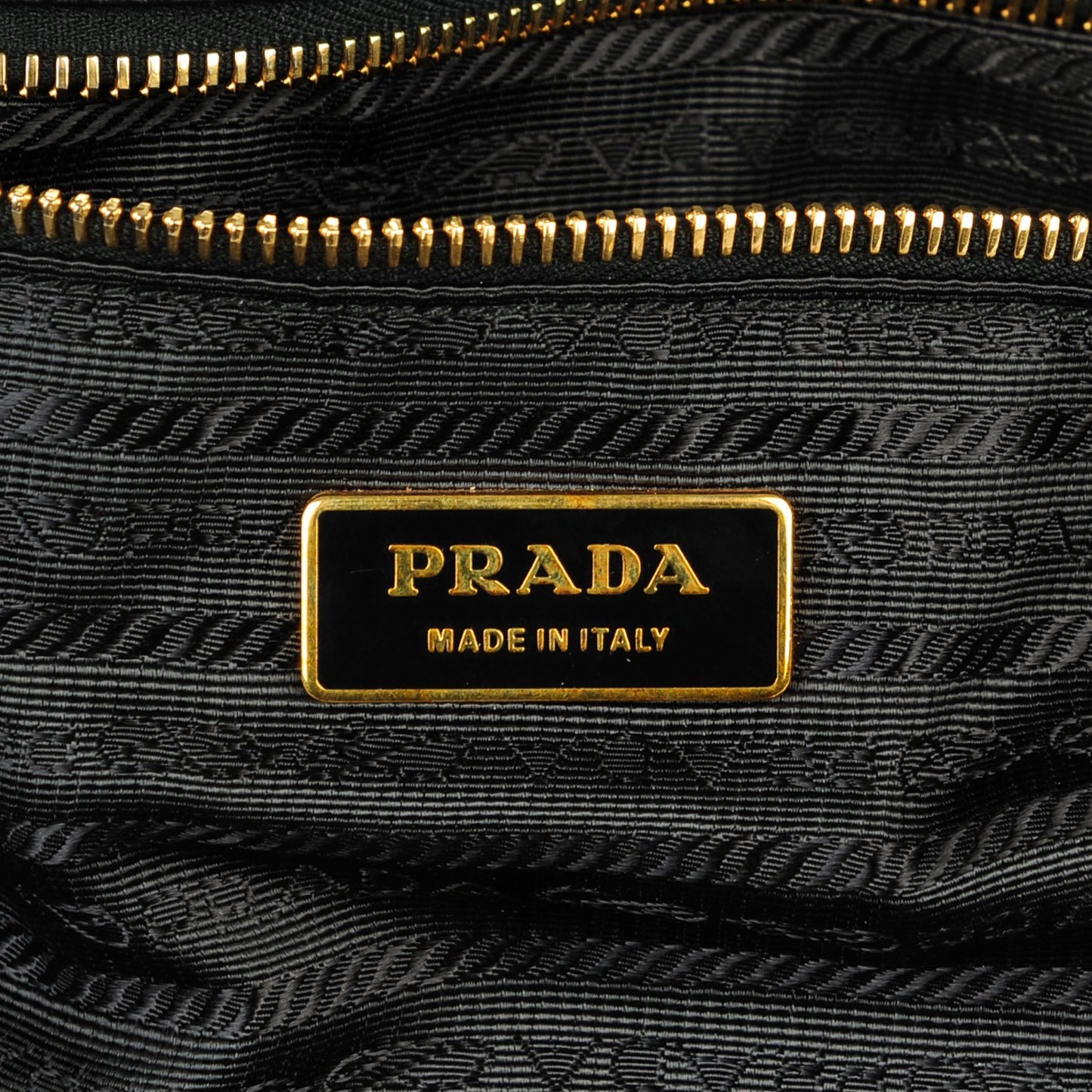 Nappa Gaufre Tote Nero Black