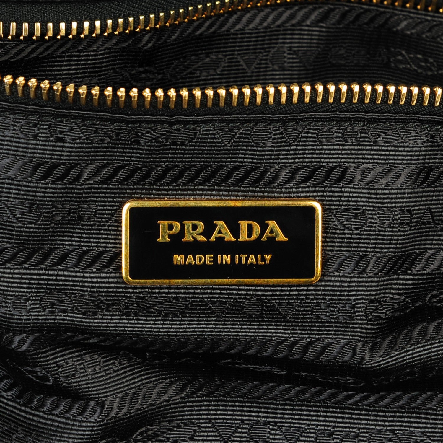 Prada Nappa Gaufre Tote Nero Black 6 of 8