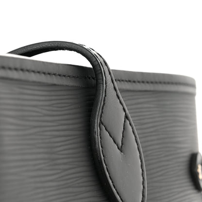 Louis Vuitton Epi Neverfull MM Black 6 of 15