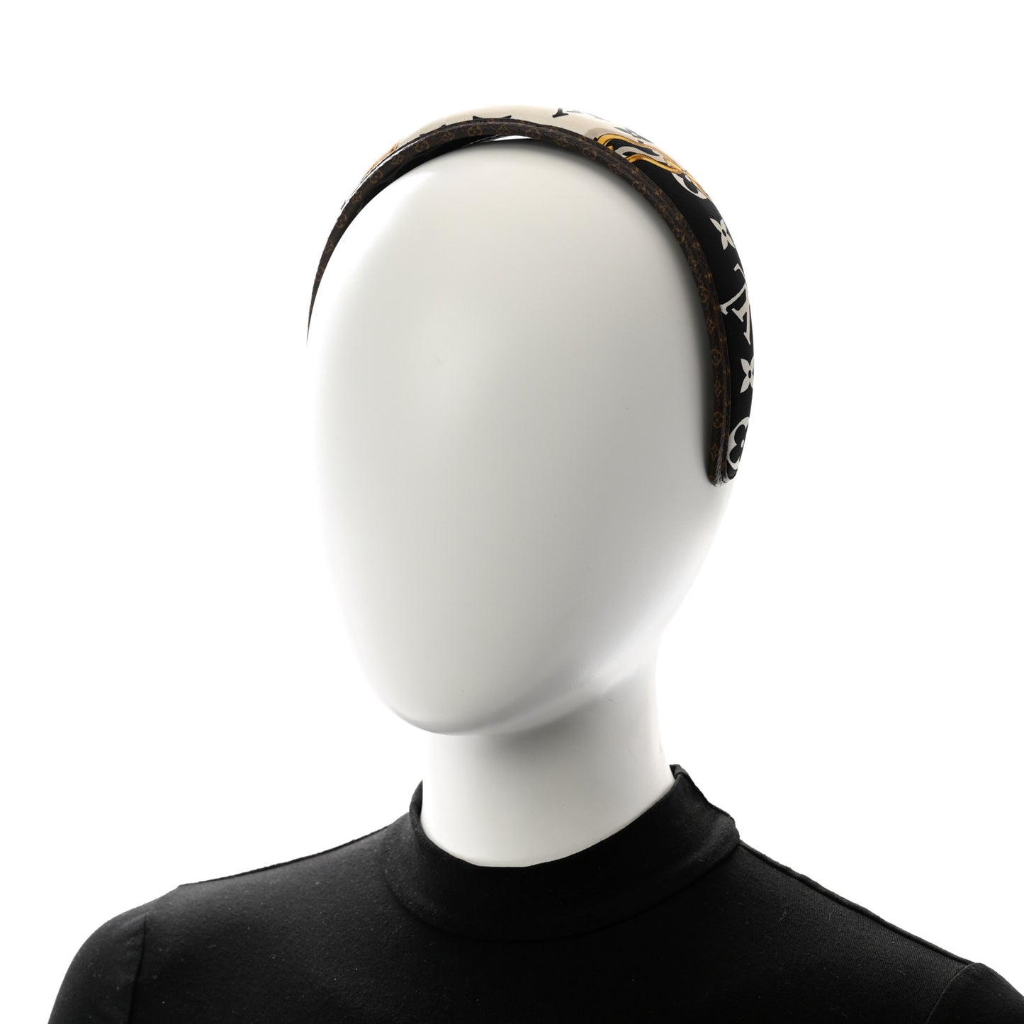 Monogram Be Mindful Headband White