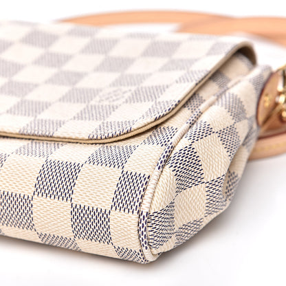 Louis Vuitton Damier Azur Favorite MM 9 of 10