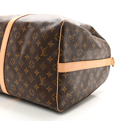Louis Vuitton Monogram Keepall Bandouliere 55 7 of 10