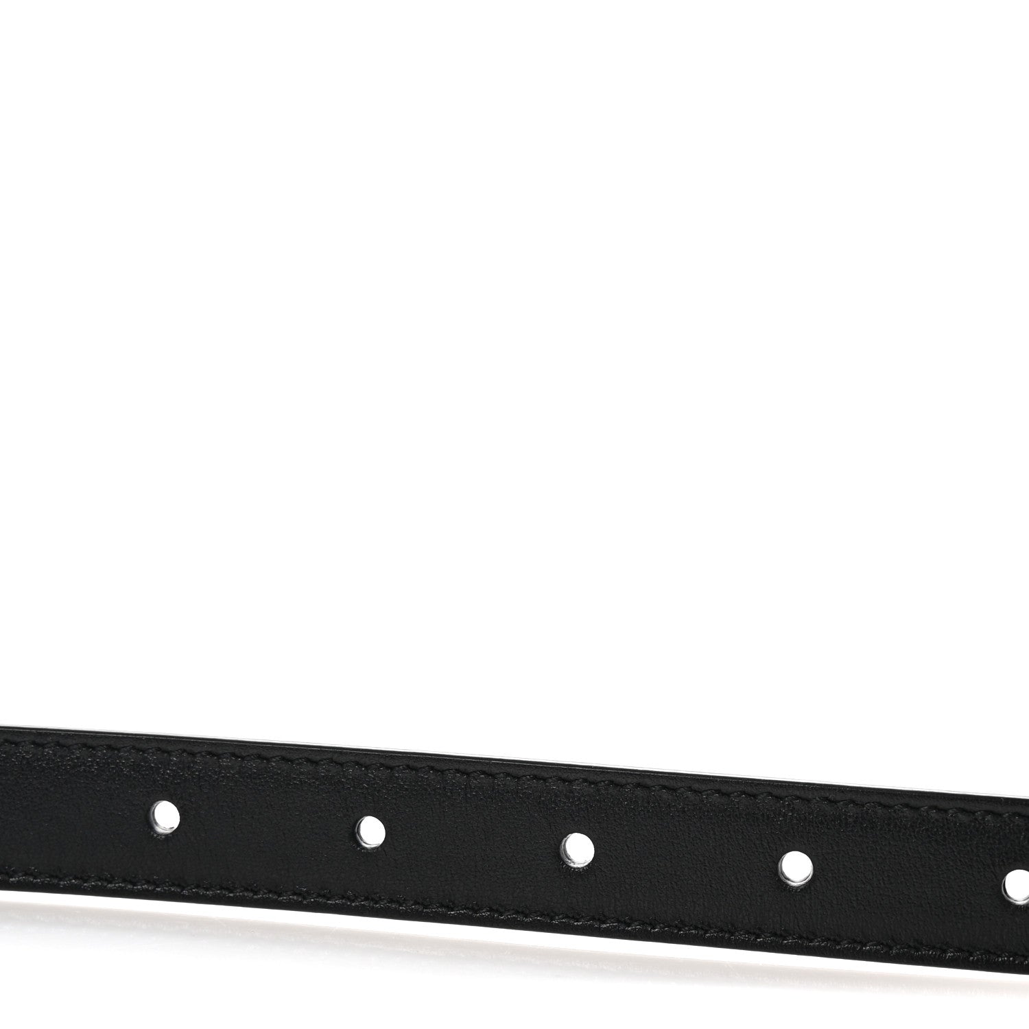 Gucci Calfskin Double G 20mm Belt 75 30 Black 3 of 6