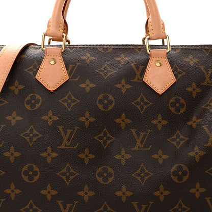 Louis Vuitton Monogram Speedy Bandouliere 35 8 of 10