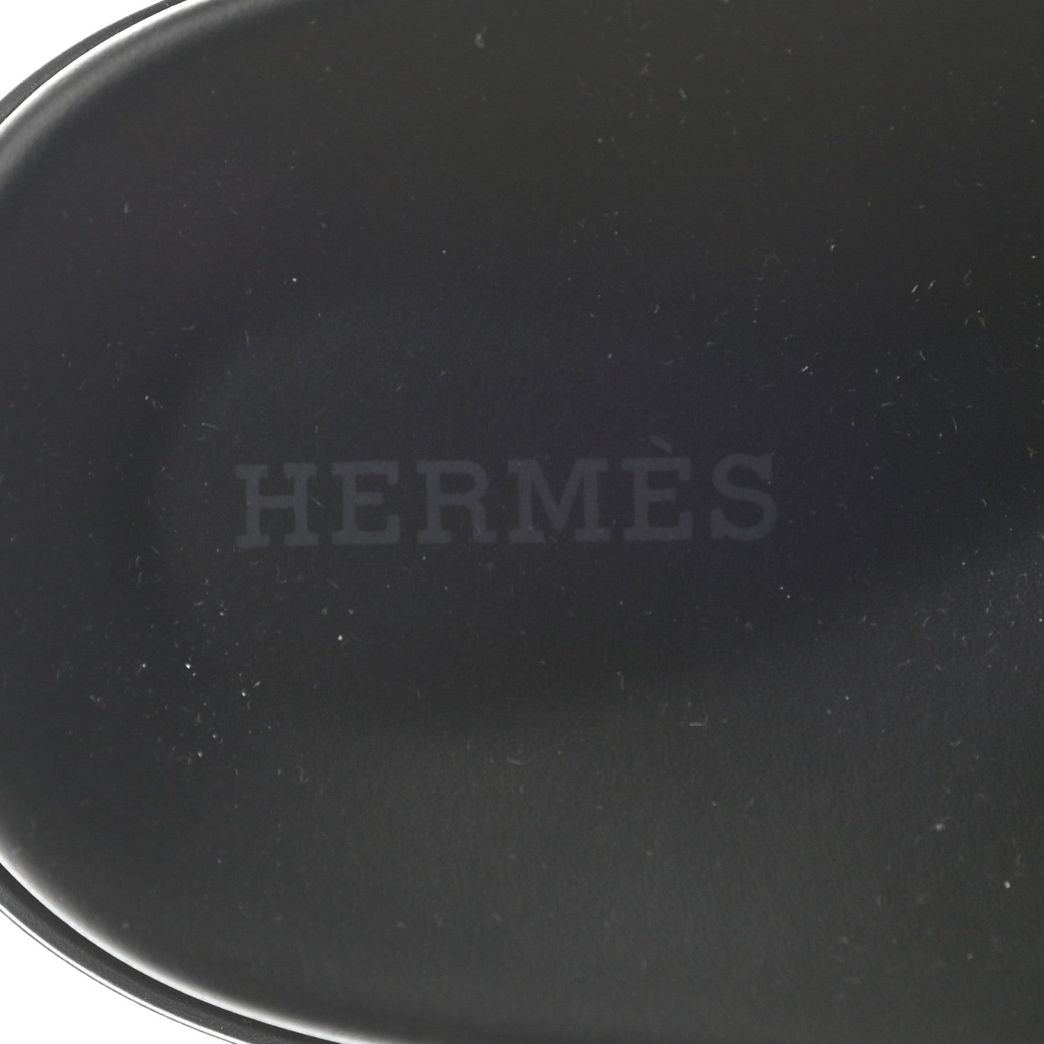 Hermes Calfskin Womens Chypre Sandals 39.5 Black 8 of 9