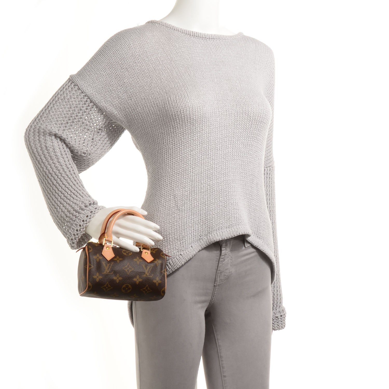 Louis Vuitton Monogram Mini Sac HL Speedy 2 of 7