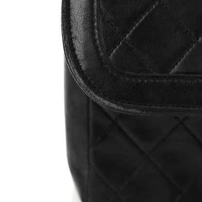 Chanel Lambskin Quilted Medium Single Flap Black 18 of 19