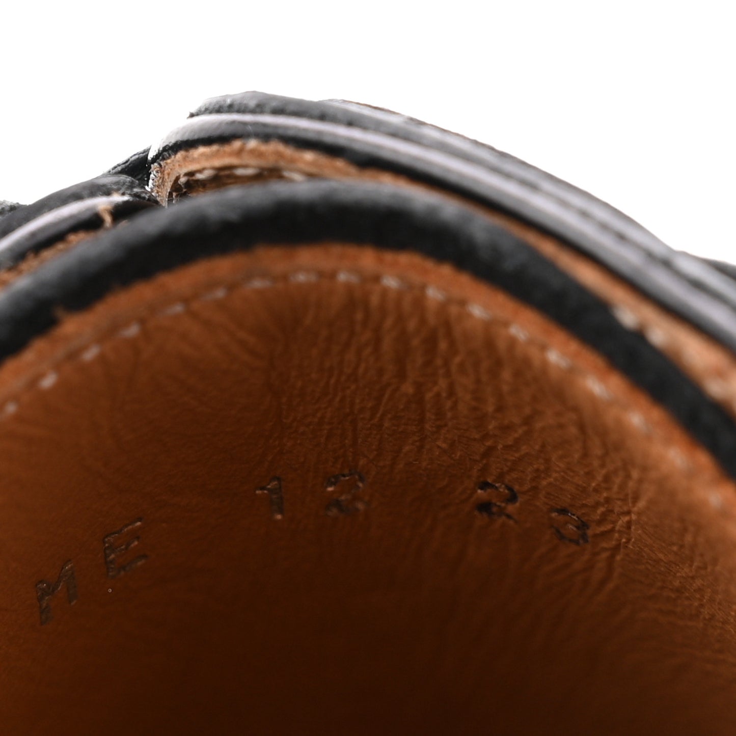 Calfskin Mens Derby Evidence Shoes 43 Black