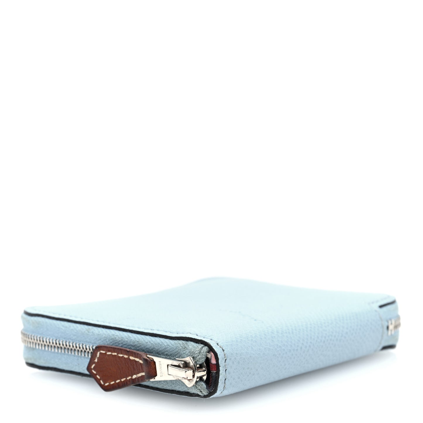Epsom Silk'In Compact Wallet Celeste