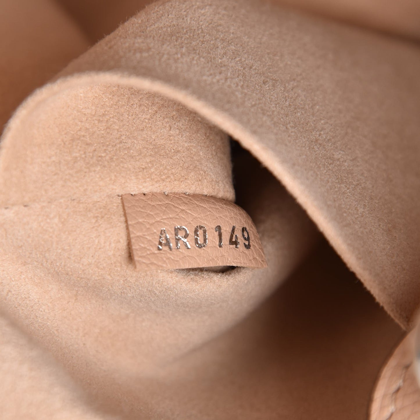 Calfskin Lockme Hobo Beige