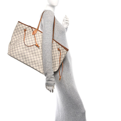 Louis Vuitton Damier Azur Neverfull GM 3 of 17