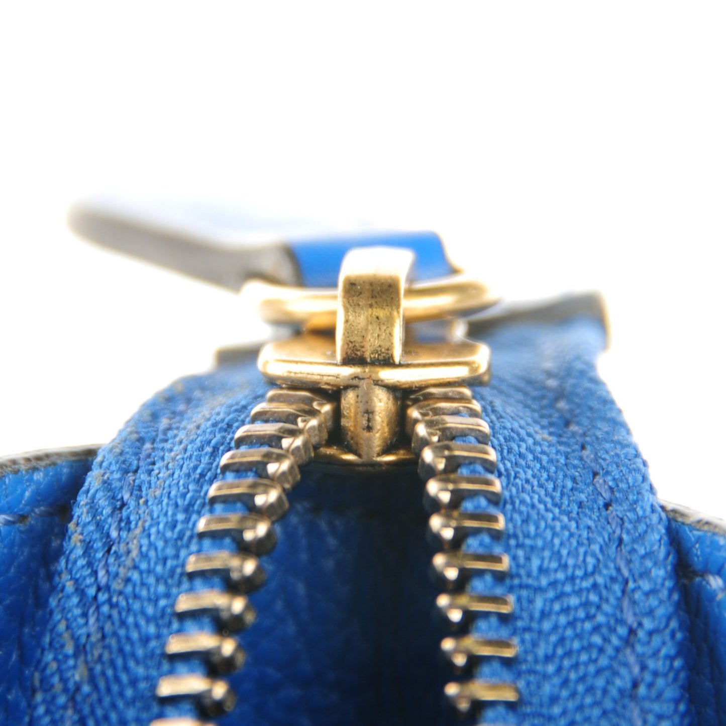Palmelato Calfskin Nano Luggage Electric Blue