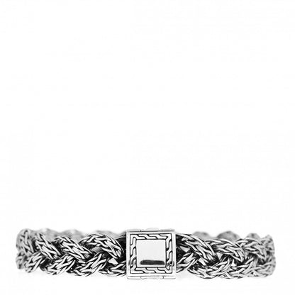 John Hardy Sterling Silver Medium Braided Classic Chain Bracelet 3 of 4