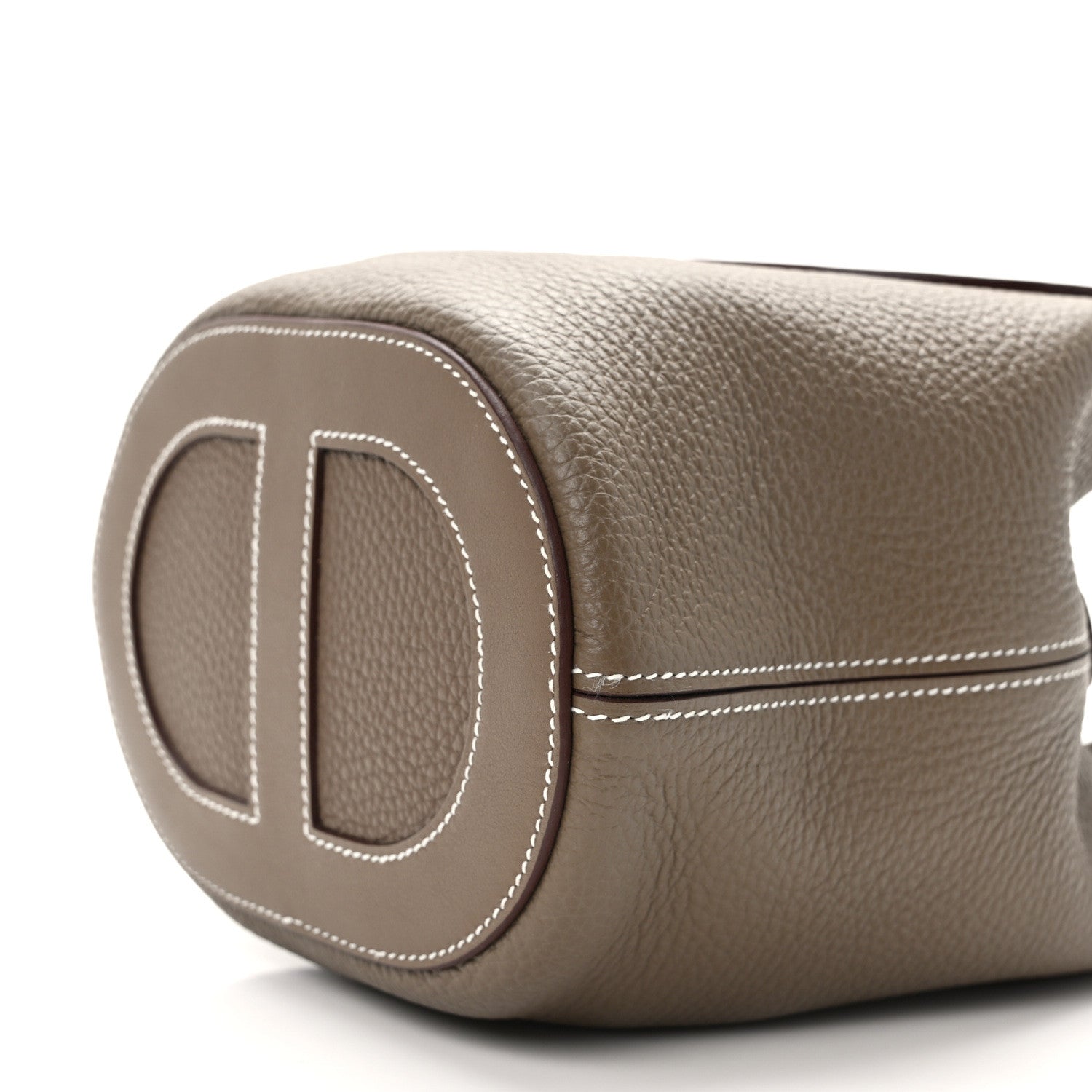 Hermes Taurillon Clemence Swift In-The-Loop 18 Bag Etoupe 10 of 13