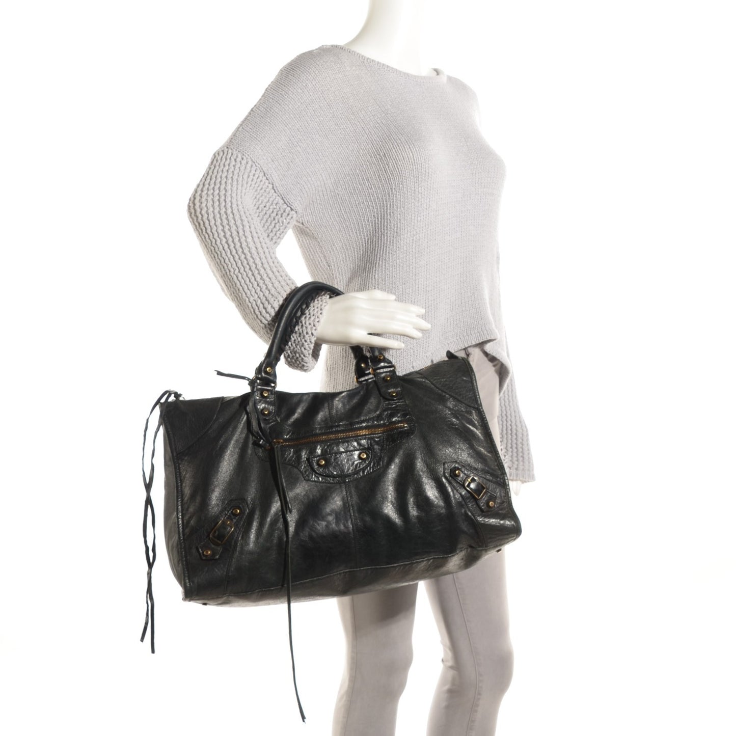 Agneau Classic Hardware Work Black
