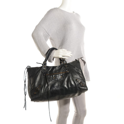 Balenciaga Agneau Classic Hardware Work Black 5 of 12