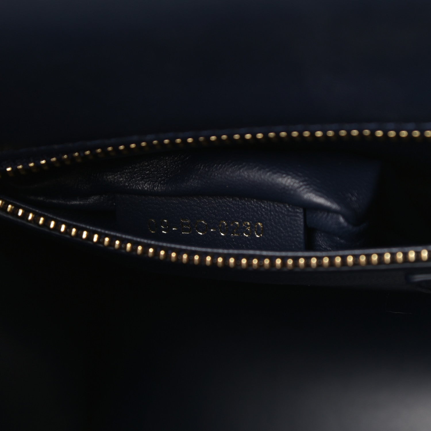 Christian Dior Grained Calfskin 30 Montaigne Chain Flap Bag Navy 7 of 12