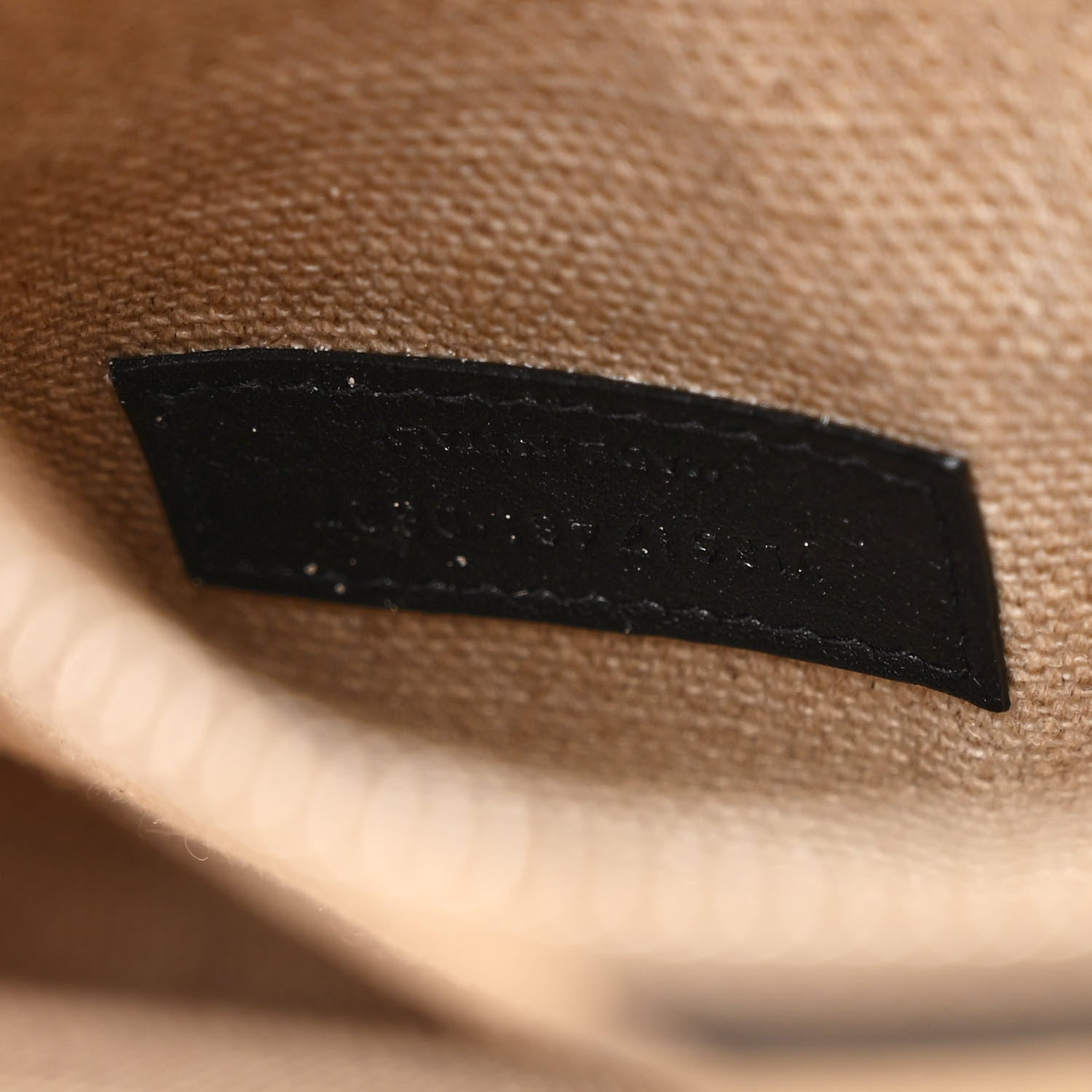 Saint Laurent Linen Calfskin Small Rive Gauche Tote Greggio Natural 7 of 11