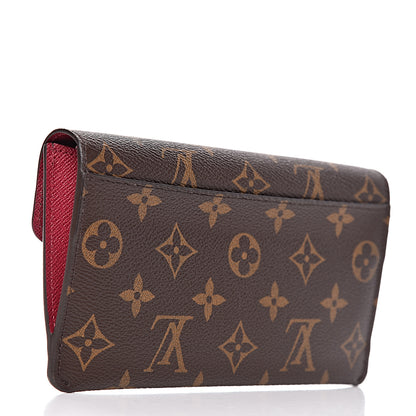 Louis Vuitton Monogram Jeanne Wallet Fuchsia 3 of 7