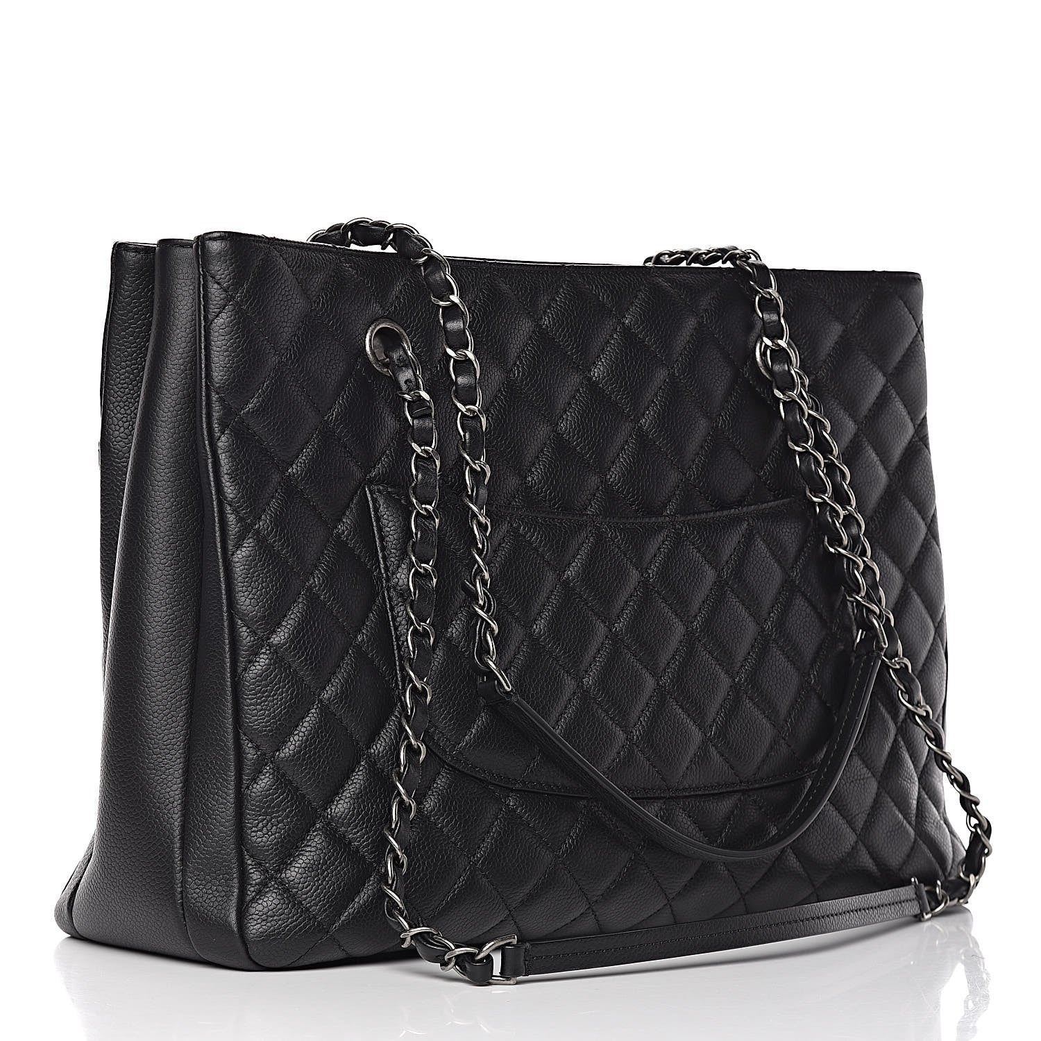 Chanel Caviar Quilted Urban Companion Shopping Tote Black 3 of 11