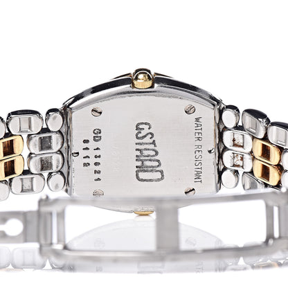 Chopard Stainless Steel 18K Yellow Gold Diamond 23mm Gstaad Quartz Watch 6 of 6