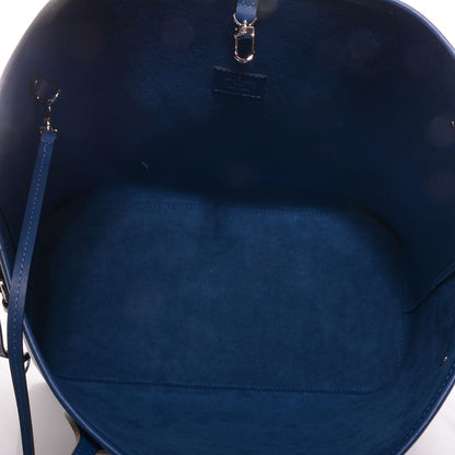 Louis Vuitton Epi Neverfull MM Saphir 6 of 8
