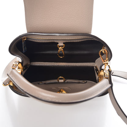 Louis Vuitton Taurillon Capucines BB Galet 6 of 14