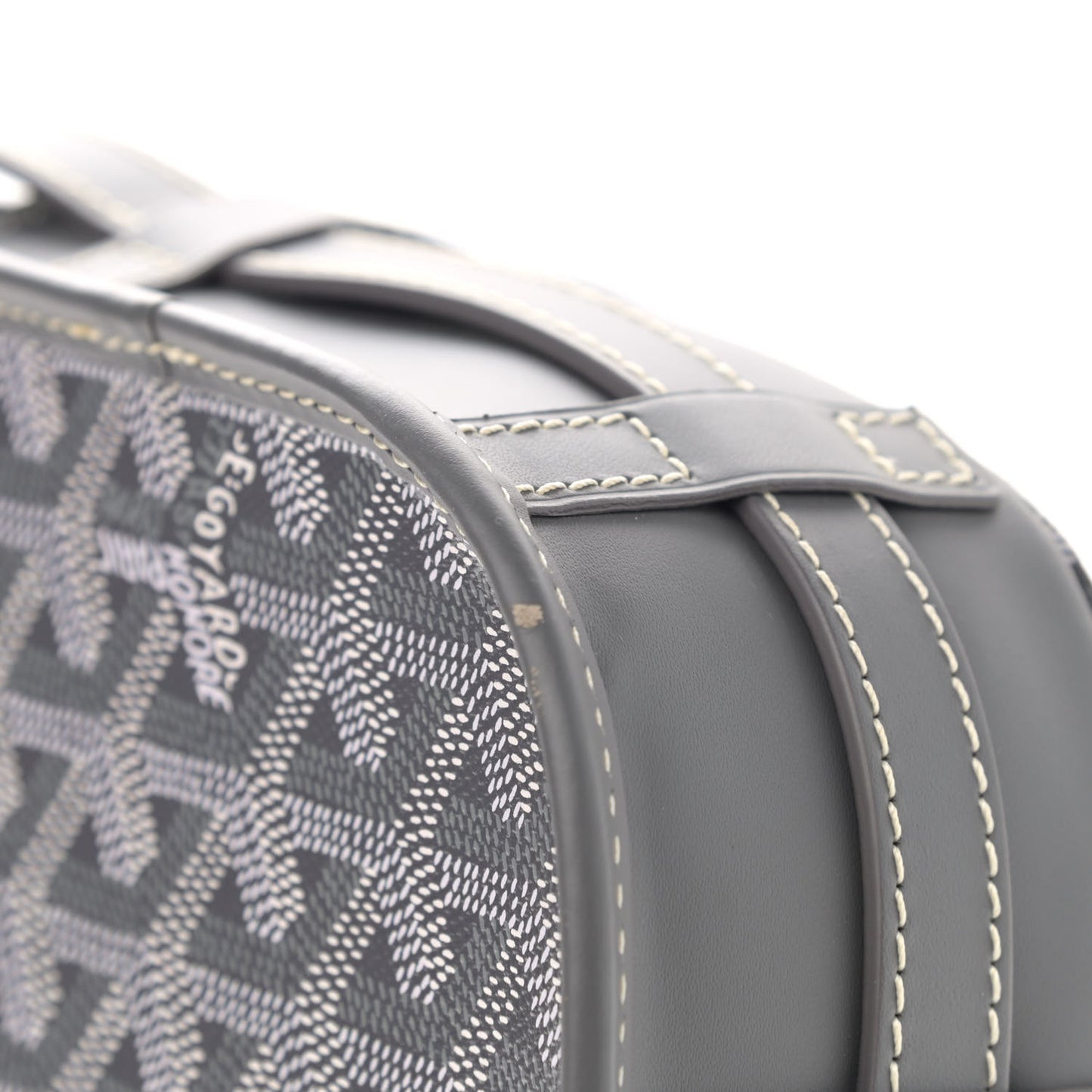 Goyardine Belvedere II PM Messenger Bag Gray