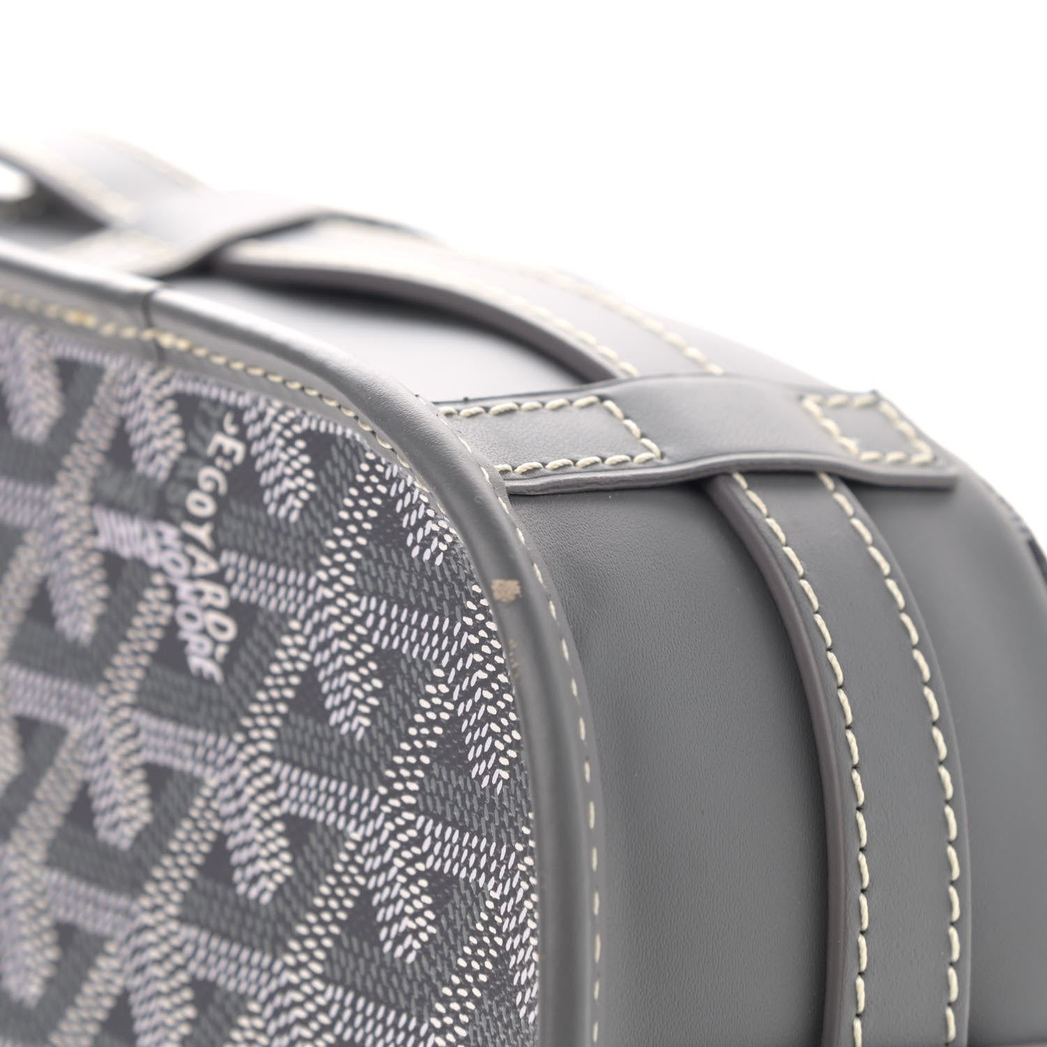 Goyard Goyardine Belvedere II PM Messenger Bag Gray 10 of 12