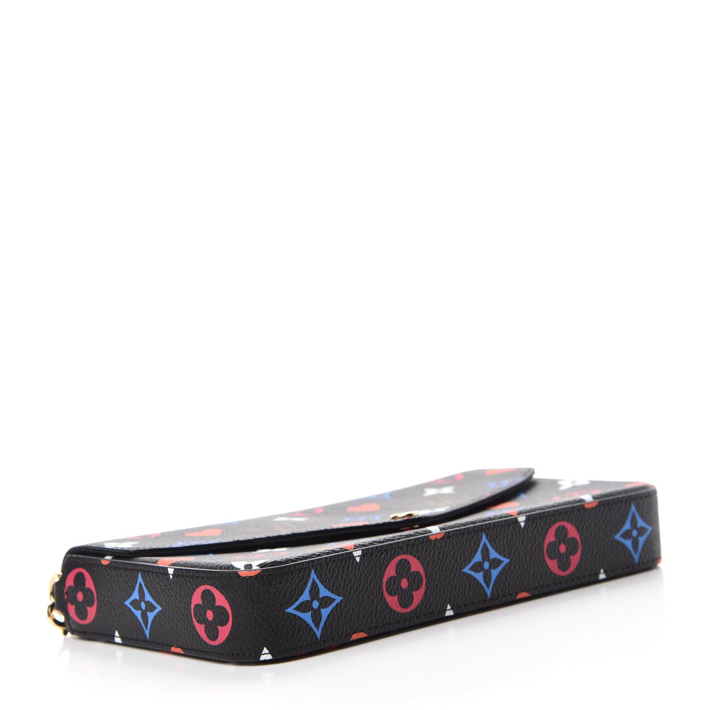 Game On Felicie Chain Wallet Black