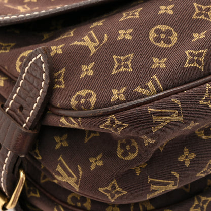 Louis Vuitton Monogram Mini Lin Saumur Ebene 11 of 13