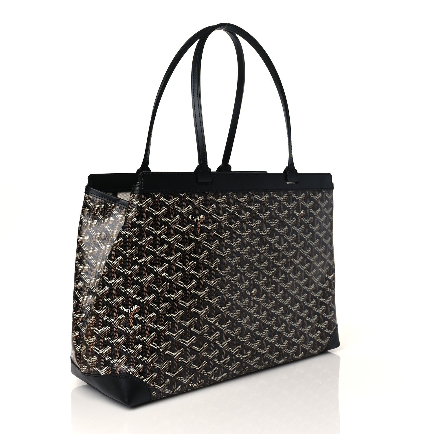 Goyard Goyardine Bellechasse PM Black 3 of 9