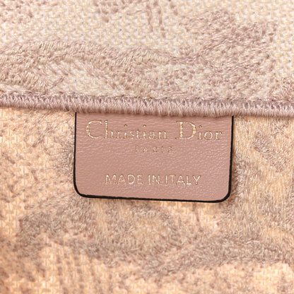 Christian Dior Canvas Embroidered Medium Dioriviera Toile De Jouy Book Tote Rose 7 of 9