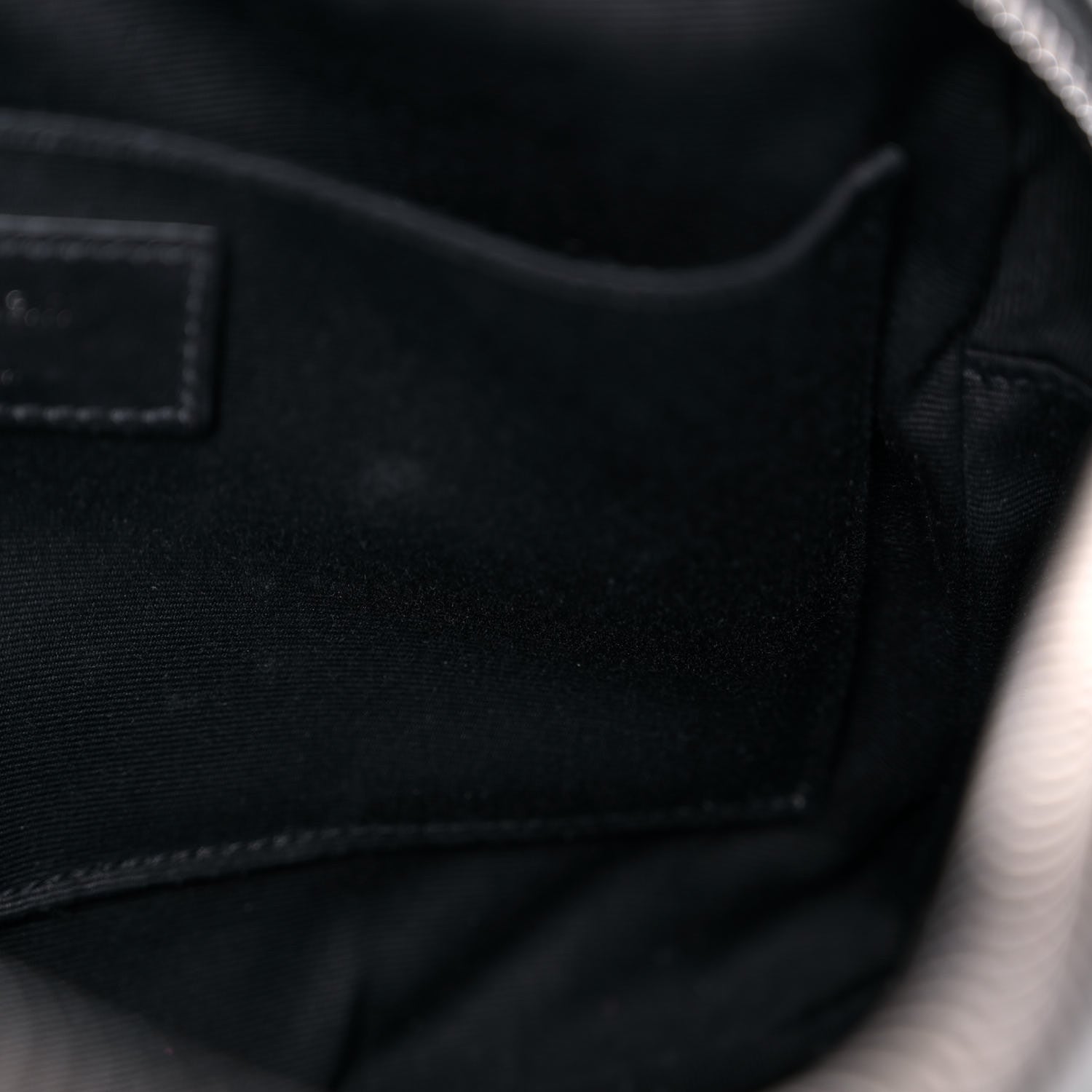 Saint Laurent Calfskin Matelasse Monogram Lou Camera Bag Grey Kaki 14 of 20