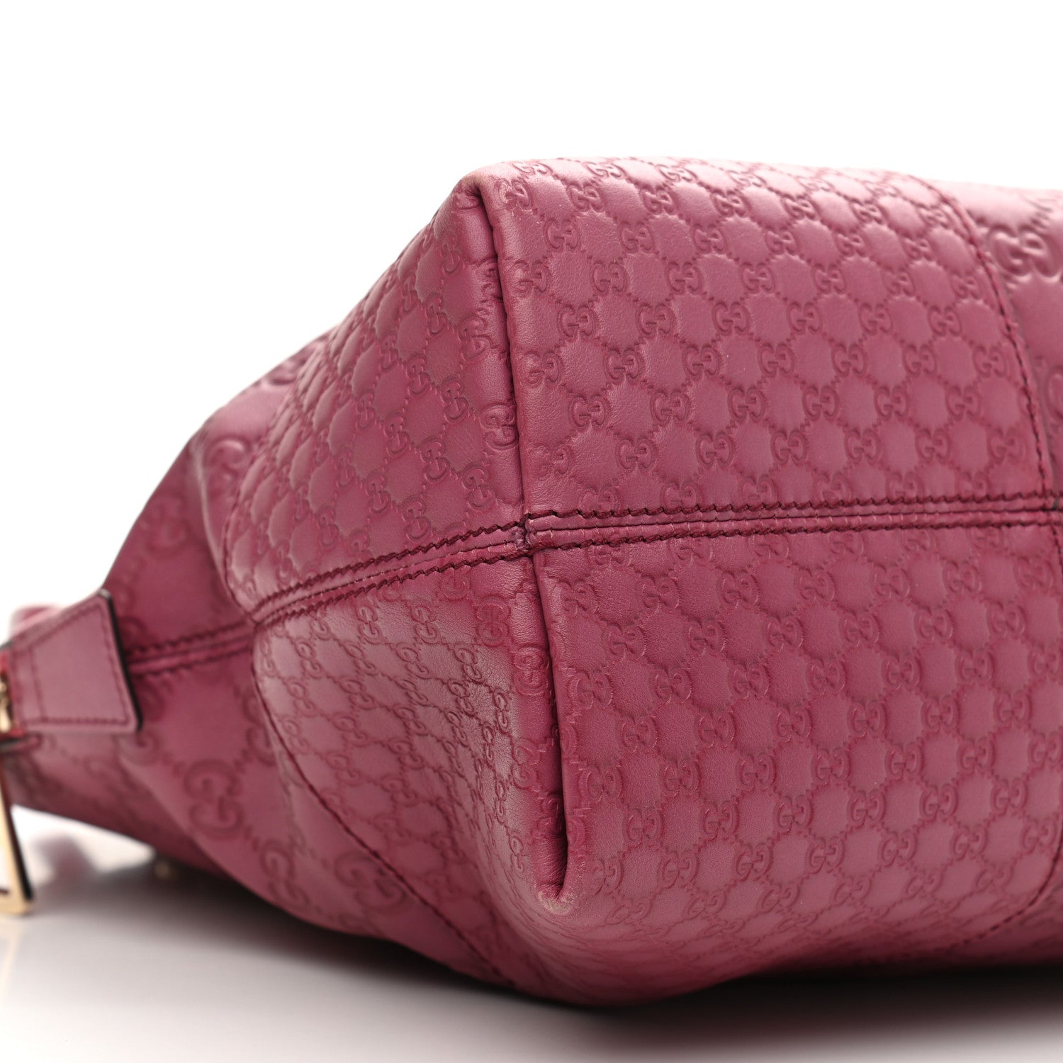 Gucci Guccissima Signature Medium Bree Shoulder Bag Peonia Flower 9 of 12