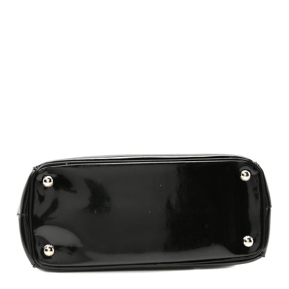 Prada Spazzolato Small Galleria Double Zip Tote Black 4 of 10