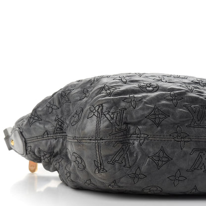 Louis Vuitton Lambskin Olympe Nimbus PM Anthracite 7 of 10