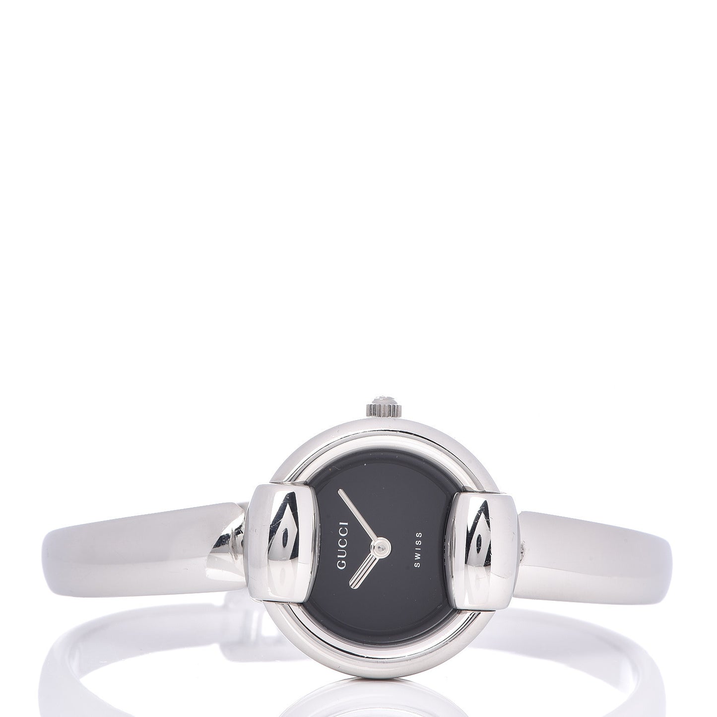 Stainless Steel 25mm 1400L Quartz Watch Black