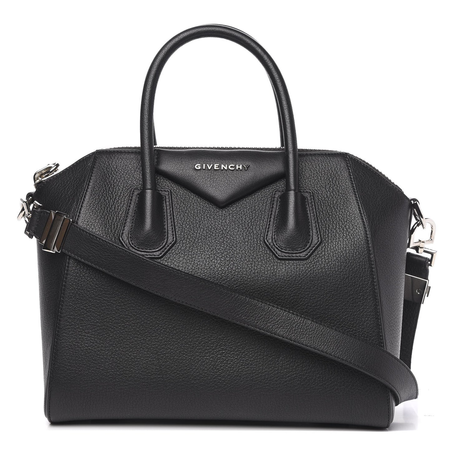 Sugar Goatskin Small Antigona Black