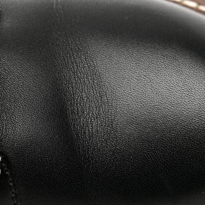 Louis Vuitton Calfskin Monogram Territory Flat Ranger Boots 37.5 Black 11 of 13