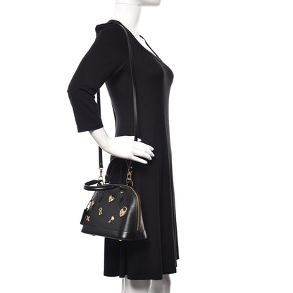 Louis Vuitton Epi Love Lock Alma BB Black 2 of 10