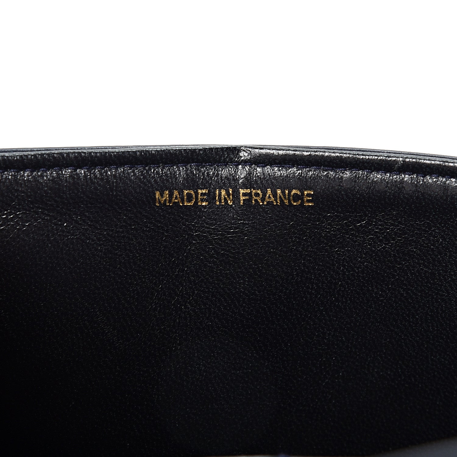 Chanel Lambskin Quilted Medium Double Flap Navy 6 of 12