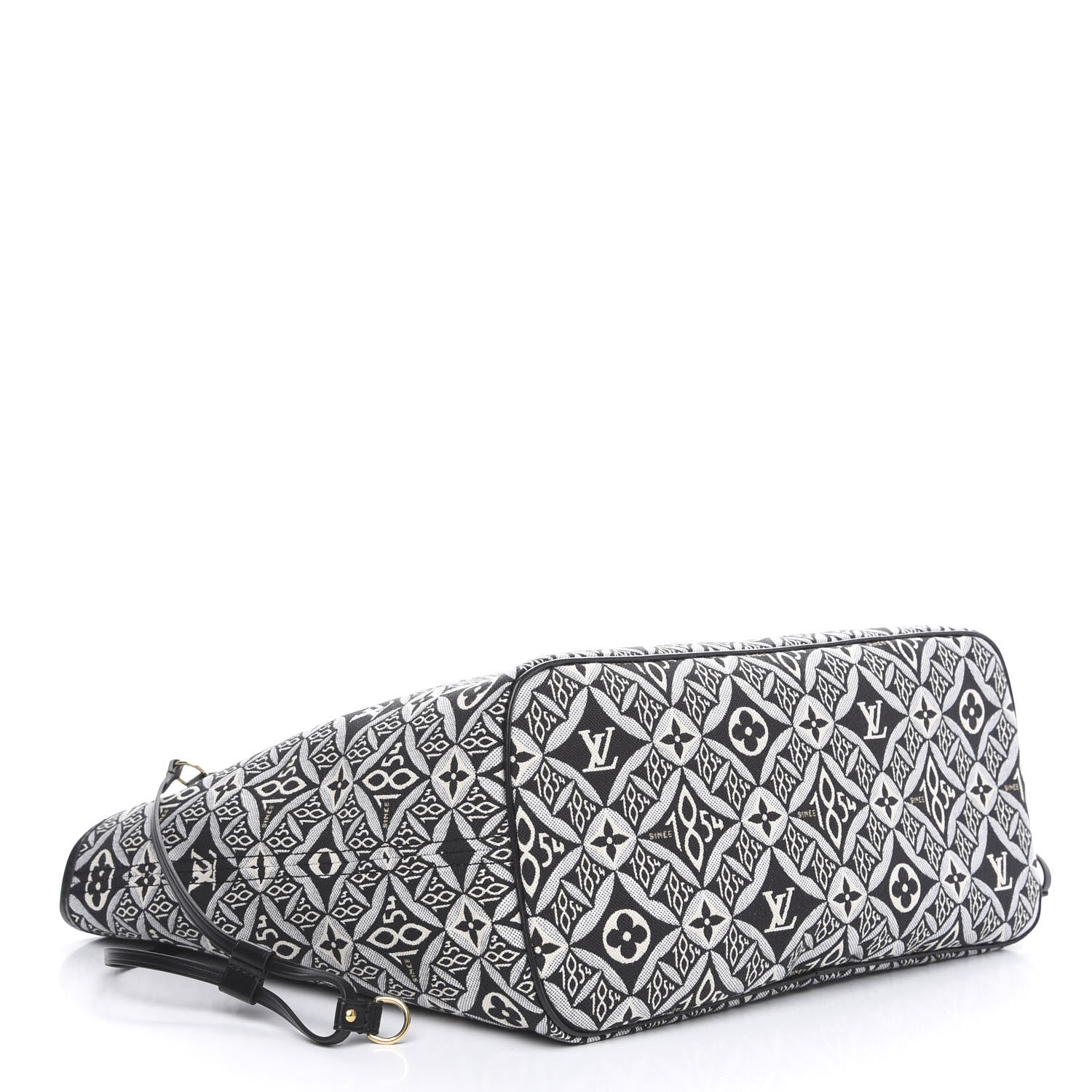 Louis Vuitton Jacquard Since 1854 Neverfull MM Grey 3 of 9