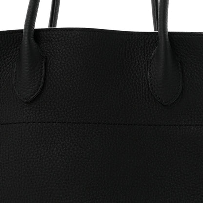 The Row Matte Grained Calfskin Soft Margaux 15 Black 7 of 9