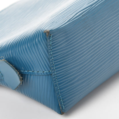 Louis Vuitton Epi Cosmetic Pouch Cyan 9 of 10