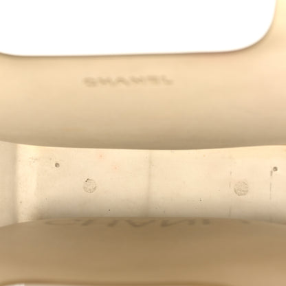 Chanel Jelly Rubber Tote Beige 4 of 7