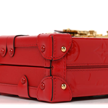 Louis Vuitton Vernis Petite Malle Red 8 of 9