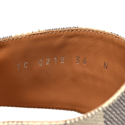 Louis Vuitton Damier Azur Palma Flat Thong Sandals 36 6 of 8